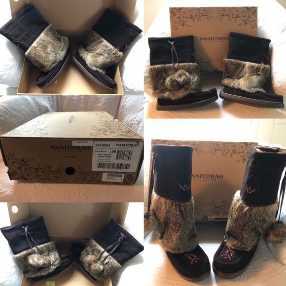 🪶MANITOBAH🪶Snowy Owl🦉Boot - Picture 10 of 16